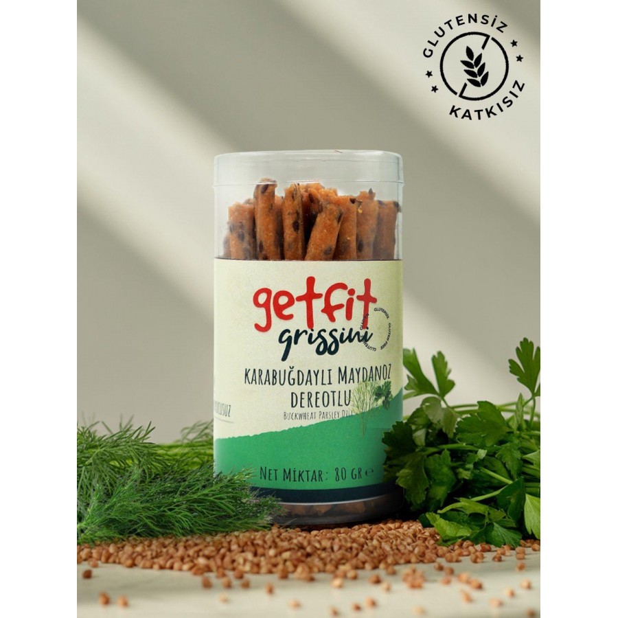 GLUTENSİZ MAYDANOZLU&DEREOTLU GRİSSİNİ