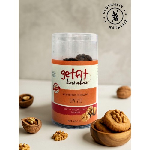 GLUTENSİZ CEVİZLİ KURABİYE