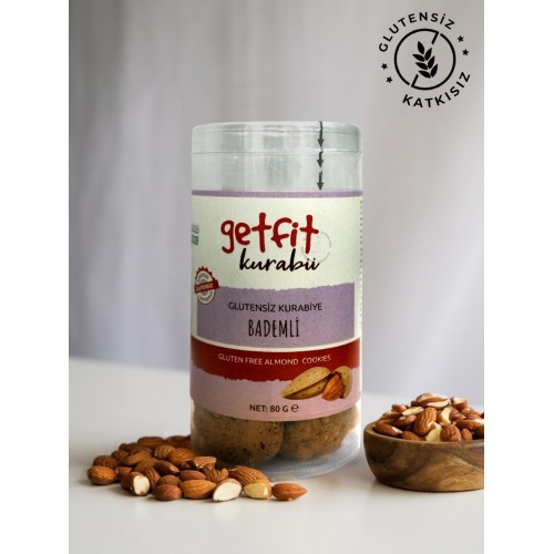 GLUTENSİZ BADEMLİ KURABİYE